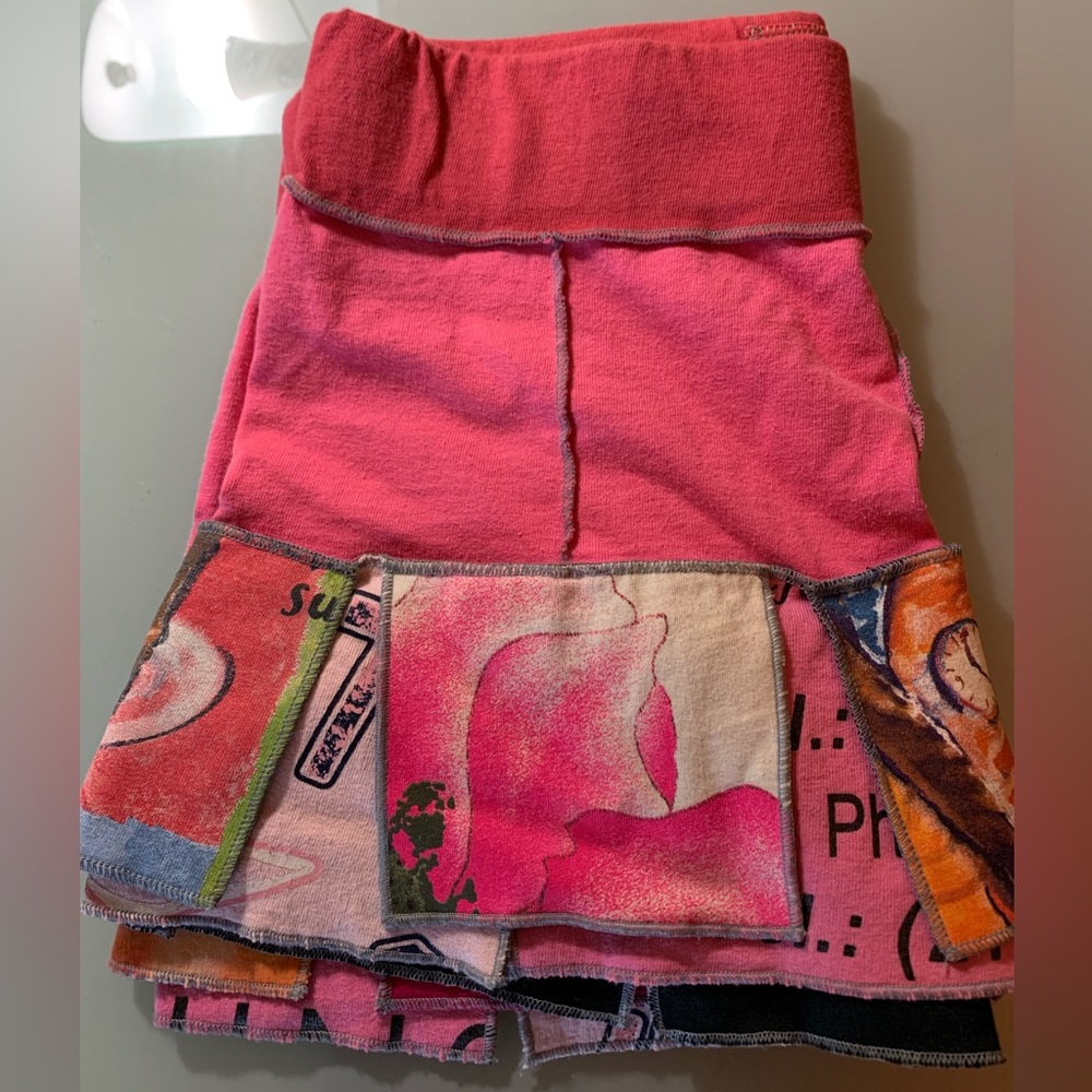 Pantaluna Colorful Patchwork Skirt size small